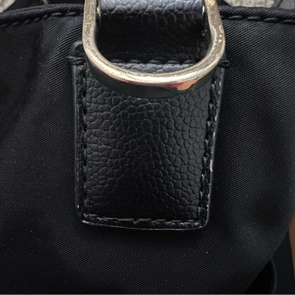 Kate Spade Black Nylon Diaper Tote Bag Large Travel Work Carryall - Picture 7 of 14